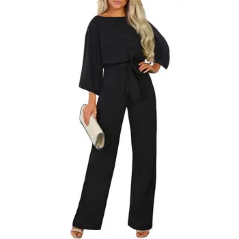 Autumn Women Solid Color Wide Leg Jumpsuit Casual Ladies Long Sleeve Bodysuit
Autumn Women Solid Color Wide Leg Jumpsuit Casual Ladies Long Sleeve Bodysuit
