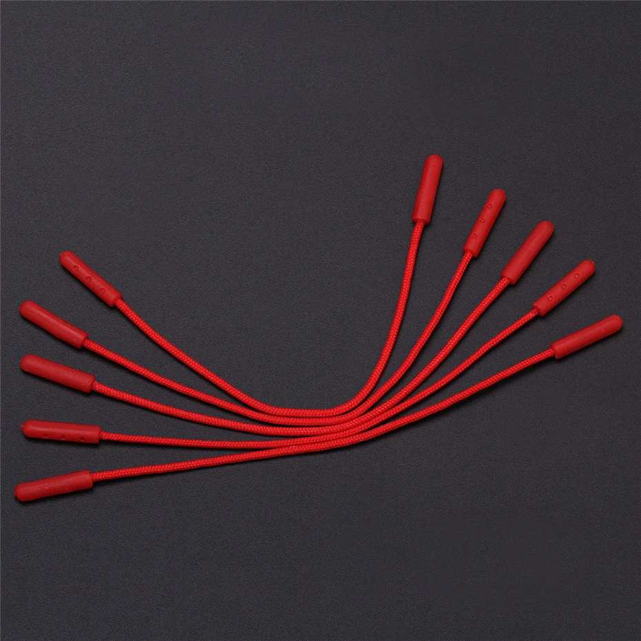 Description Picture 4 of item50pcs Zip Puller With string injection molding Zipper Pulls Cord Replacement fastener Slider Jacket Backpack Garment Suitcase