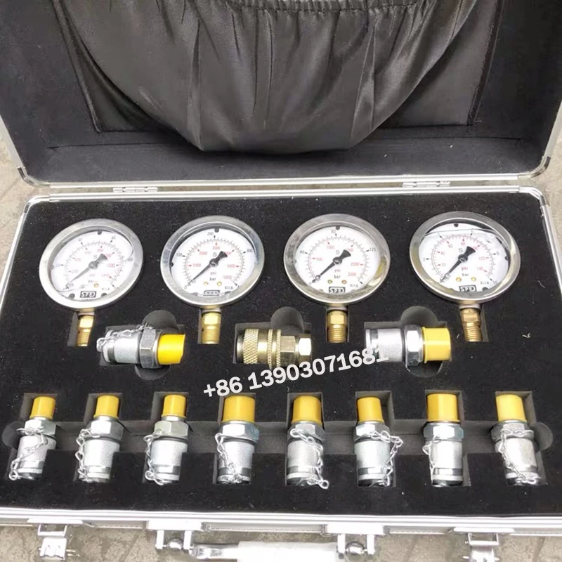 Diagnostic Tool Part Pressure Test Kit Portable Hydraulic Pressure Gauge Testing Point
Diagnostic Tool Part Pressure Test Kit Portable Hydraulic Pressure Gauge Testing Point