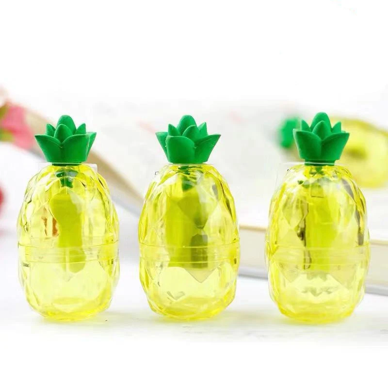 1 Pcs Cute Creative Fruit Pineapple Plastic Pencil Sharpener with Eraser School Supplies Plastic Cutter Knife
1 Pcs Cute Creative Fruit Pineapple Plastic Pencil Sharpener with Eraser School Supplies Plastic Cutter Knife