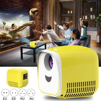 L1 Portable Mini Projector 1000 lumen Support 1080p Full HD Movie Playback Projector Home Theater Entertainment Device
L1 Portable Mini Projector 1000 lumen Support 1080p Full HD Movie Playback Projector Home Theater Entertainment Device