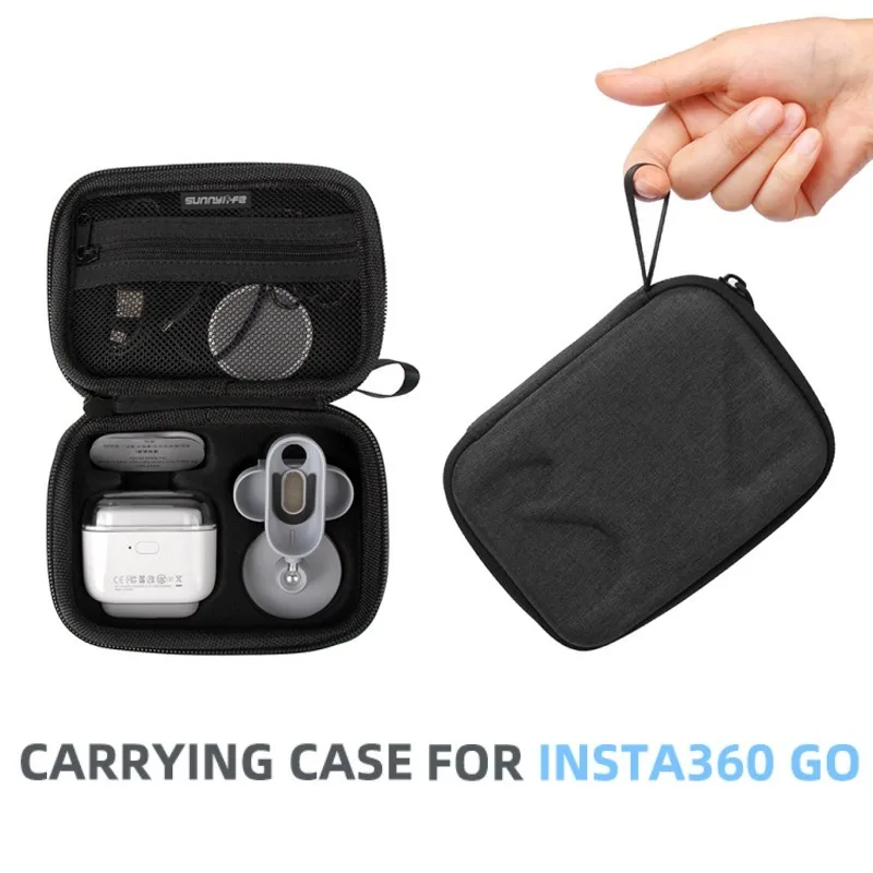 Insta360 Accessories Action Camera Case Small Stabilizer Portable Camera Bag Carrying Handbag Storage for Insta360 GO Camera
Insta360 Accessories Action Camera Case Small Stabilizer Portable Camera Bag Carrying Handbag Storage for Insta360 GO Camera