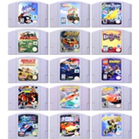 Video Game Cartridge Console Card 64 Bits Racing Games Series For Nintendo64 Please Note the Version of Console
Video Game Cartridge Console Card 64 Bits Racing Games Series For Nintendo64 Please Note the Version of Console