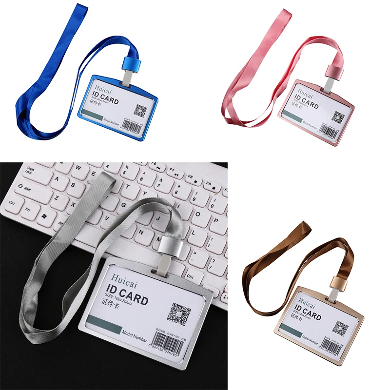 Aluminium Alloy Card Holder Employee Name ID Card Cover Metal Work Certificate Identity Badge ID Business Case Office Accessory
Aluminium Alloy Card Holder Employee Name ID Card Cover Metal Work Certificate Identity Badge ID Business Case Office Accessory