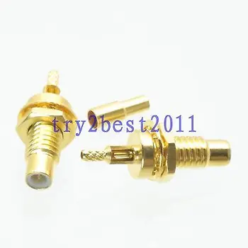 DHL/EMS 50 pcs Connector SMC plug pin bulkhead solder 1.13mm cable RF COAXIAL straight -C1
DHL/EMS 50 pcs Connector SMC plug pin bulkhead solder 1.13mm cable RF COAXIAL straight -C1