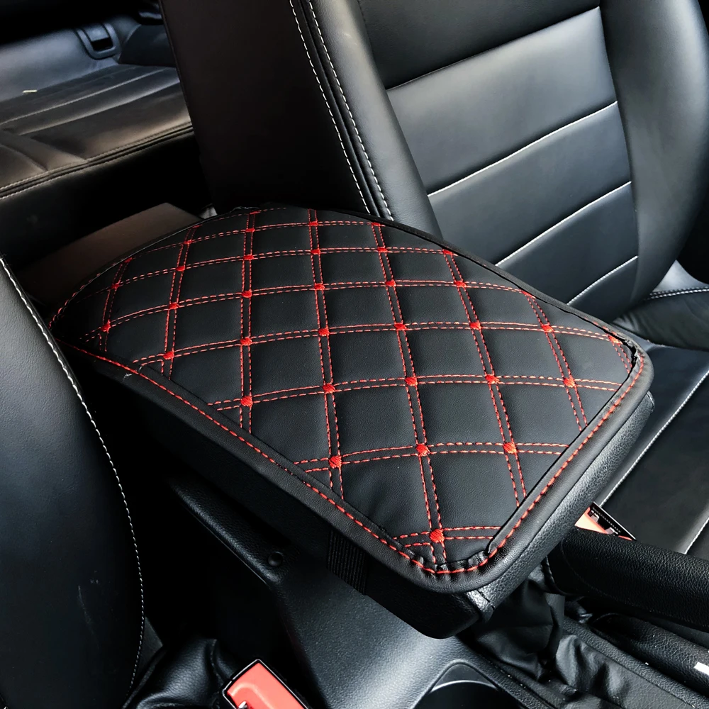 Leather Car Armrest Mat Universal Armrests Storage Box Center Console Dust-proof Cushion Cover Black Armrest Protection Pad
Leather Car Armrest Mat Universal Armrests Storage Box Center Console Dust-proof Cushion Cover Black Armrest Protection Pad