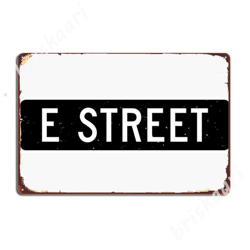 E Street, Vintage Street Sign Metal Signs Wall pub Custom Kitchen Garage Decoration Tin sign Posters
E Street, Vintage Street Sign Metal Signs Wall pub Custom Kitchen Garage Decoration Tin sign Posters