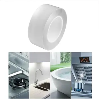 Kitchen Sink Waterproof Mildew Strong Self-adhesive Transparent Tape Nano Tape Bathroom Gap Strip Self-adhesive Pool Water Seal
Kitchen Sink Waterproof Mildew Strong Self-adhesive Transparent Tape Nano Tape Bathroom Gap Strip Self-adhesive Pool Water Seal