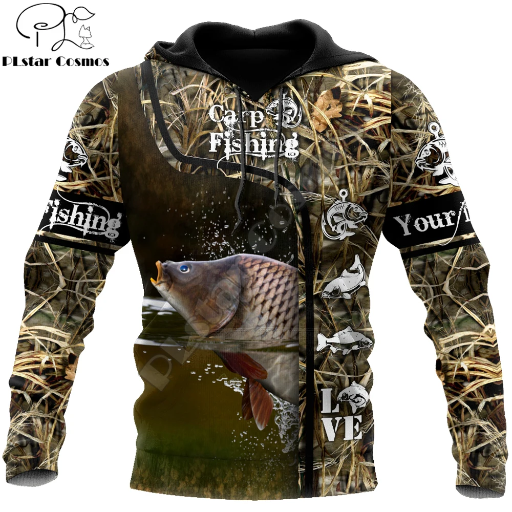 Custom name Carp Fishing 3D Printed Autumn Men Hoodies Unisex Casual Pullover Zip Hoodie Streetwear sudadera hombre DW0558
Custom name Carp Fishing 3D Printed Autumn Men Hoodies Unisex Casual Pullover Zip Hoodie Streetwear sudadera hombre DW0558
