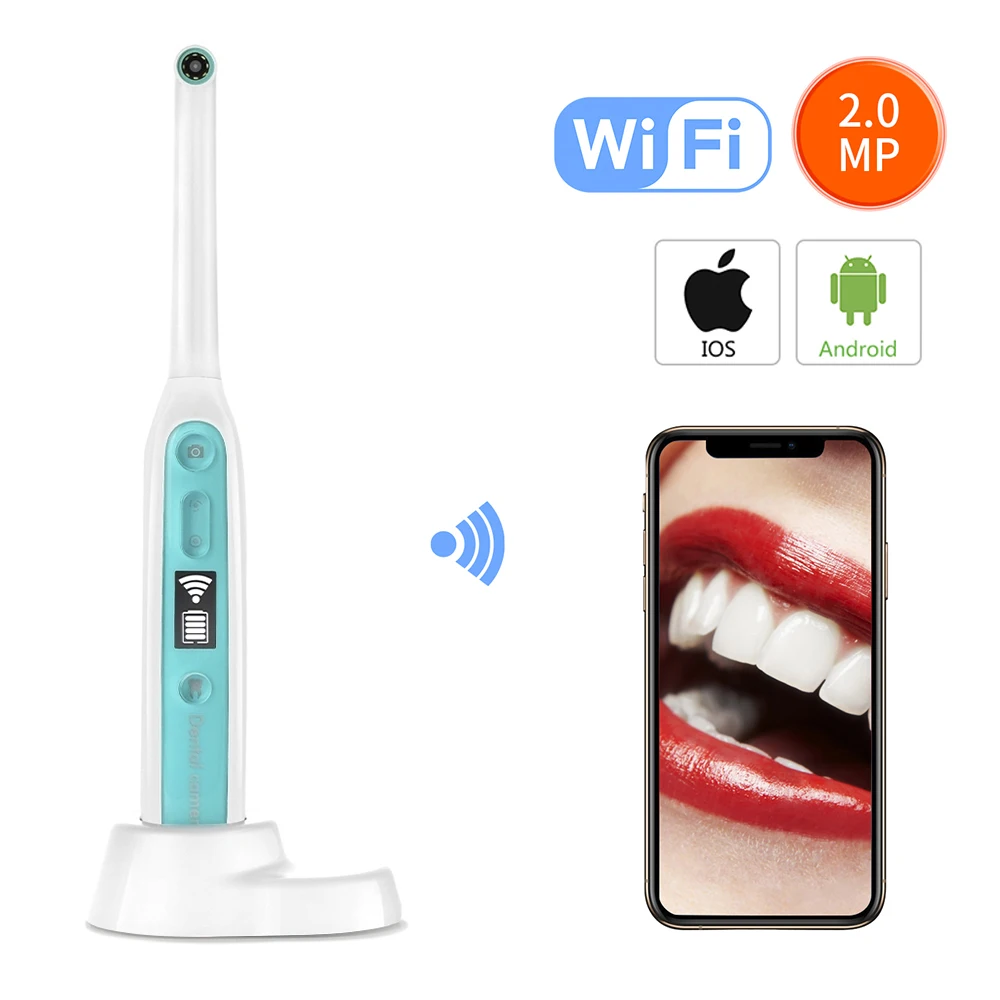WiFi Dental Camera Endoscope 8 Adjustable LED Light Health Care Tool Android iOS IP67 Waterproof Oral Teeth Inspection Endoscope
WiFi Dental Camera Endoscope 8 Adjustable LED Light Health Care Tool Android iOS IP67 Waterproof Oral Teeth Inspection Endoscope