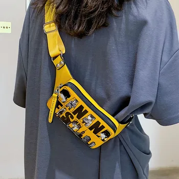 Small bag summer new print wide shoulder strap Messenger bag ins multi-function pocket chest bag
Small bag summer new print wide shoulder strap Messenger bag ins multi-function pocket chest bag