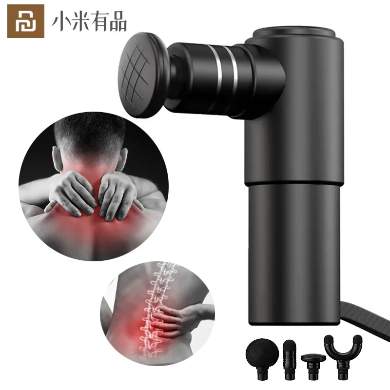 2020 Youpin Pocket Fascia Gun Type-C Fast Charging Massager 4 Speeds 4 Massage Heads Deep Tissue Pocket Massager LED Display
2020 Youpin Pocket Fascia Gun Type-C Fast Charging Massager 4 Speeds 4 Massage Heads Deep Tissue Pocket Massager LED Display
