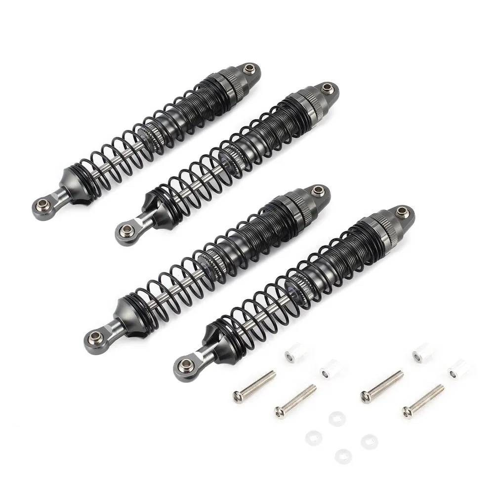 4pcs 110mm Metal Shock Absorber Suspension for 1/10 RC Car Crawler Model RC4WD AXIAL SCX10 Spare Parts Accessories Kit
4pcs 110mm Metal Shock Absorber Suspension for 1/10 RC Car Crawler Model RC4WD AXIAL SCX10 Spare Parts Accessories Kit