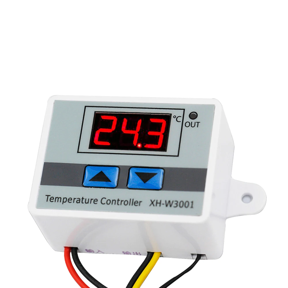 Цифровой регулятор температуры 12 В/24 В/220 В качественный терморегулятор