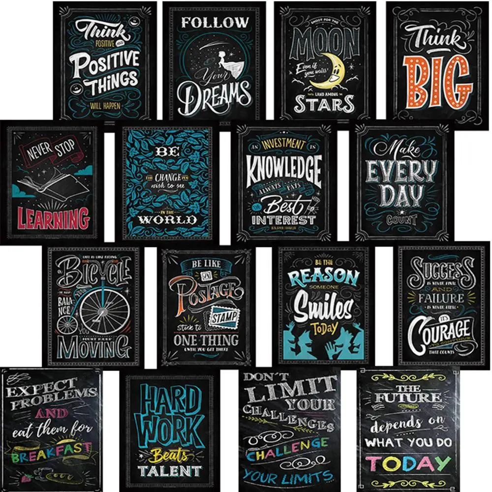 Posters Prints Motivational Inspirational Quotes Posters for Teachers Classroom Office 8x12Inch Wall Art Pictures Home Decor SWW
Posters Prints Motivational Inspirational Quotes Posters for Teachers Classroom Office 8x12Inch Wall Art Pictures Home Decor SWW