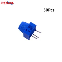 50Pcs 10K Ohm Breadboard Trim Potentiometer with Knob 3386P-1-103
50Pcs 10K Ohm Breadboard Trim Potentiometer with Knob 3386P-1-103