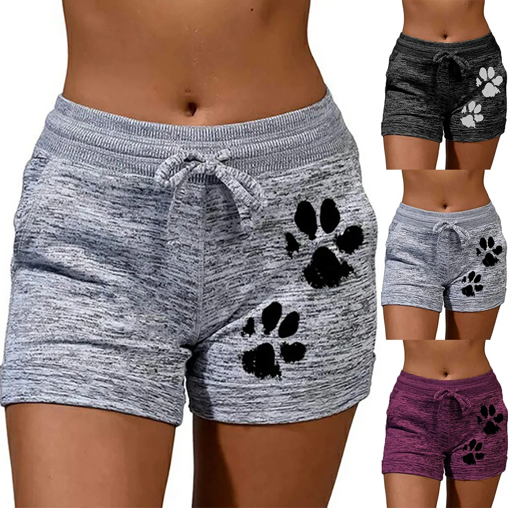 Summer Ladies Shorts Hot Shorts European And American Women's Casual Running Stretch Sports Cotton Cartoon Pattern Shorts Q30
Summer Ladies Shorts Hot Shorts European And American Women's Casual Running Stretch Sports Cotton Cartoon Pattern Shorts Q30
