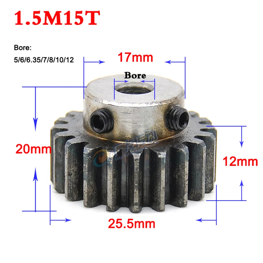 5M15T Synchronous Wheel Timing Belt Pulley Gear Sprockets For 15//20mm Width Belt