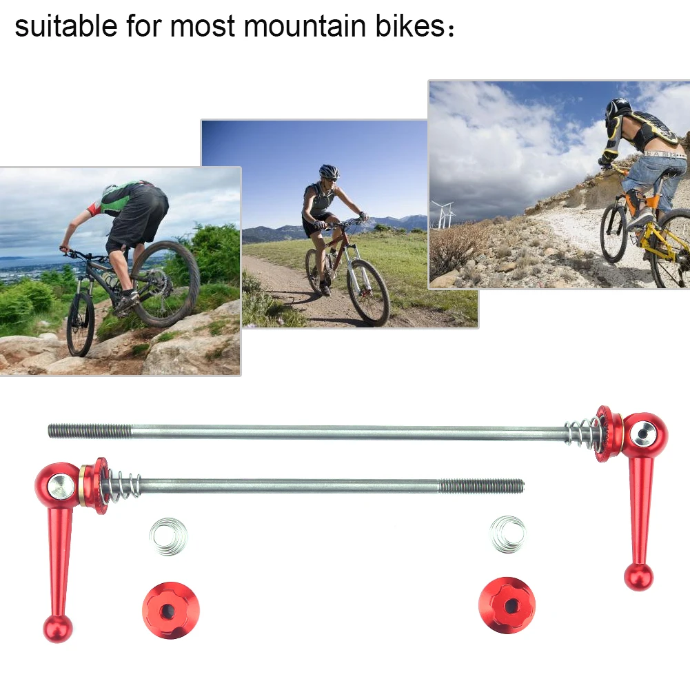 Ultralight Front&Rear Titanium TI Lever Off Road Mtb Mountain Bike Quick Release Skewer Bicycle Hub Cubo 100-135 Mm Qr Bike Part 
Ultralight Front&Rear Titanium TI Lever Off Road Mtb Mountain Bike Quick Release Skewer Bicycle Hub Cubo 100-135 Mm Qr Bike Part