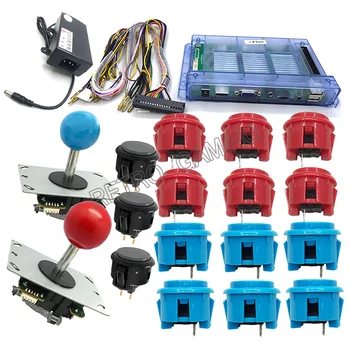 DIY VGA HDMI Arcade game machine with Pandora 6S+ 1388 in 1 PCB Board power adapter 5 pin joystick copy Sanwa push buttons
DIY VGA HDMI Arcade game machine with Pandora 6S+ 1388 in 1 PCB Board power adapter 5 pin joystick copy Sanwa push buttons
