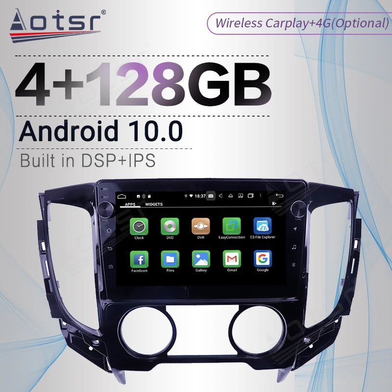 4+128GB For Mitsubishi Triton L200 2015-2020 Android Radio Tape Recorder Car Multimedia Player Stereo Head Unit GPS Navi No 2din
4+128GB For Mitsubishi Triton L200 2015-2020 Android Radio Tape Recorder Car Multimedia Player Stereo Head Unit GPS Navi No 2din