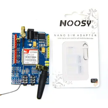 1PCS/LOT SIM900 GPRS/GSM Shield Development Board Quad-Band Module Compatible High Quality
1PCS/LOT SIM900 GPRS/GSM Shield Development Board Quad-Band Module Compatible High Quality