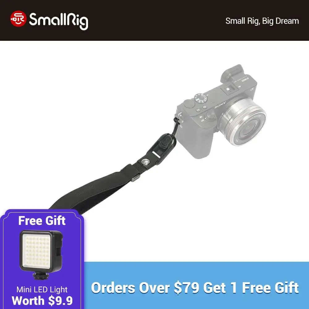 SmallRig Universal Camera Wrist Strap With Rapid Link Connector For Dslr Camera Video Shooting Quick Release Wrist Straps - 2398
SmallRig Universal Camera Wrist Strap With Rapid Link Connector For Dslr Camera Video Shooting Quick Release Wrist Straps - 2398