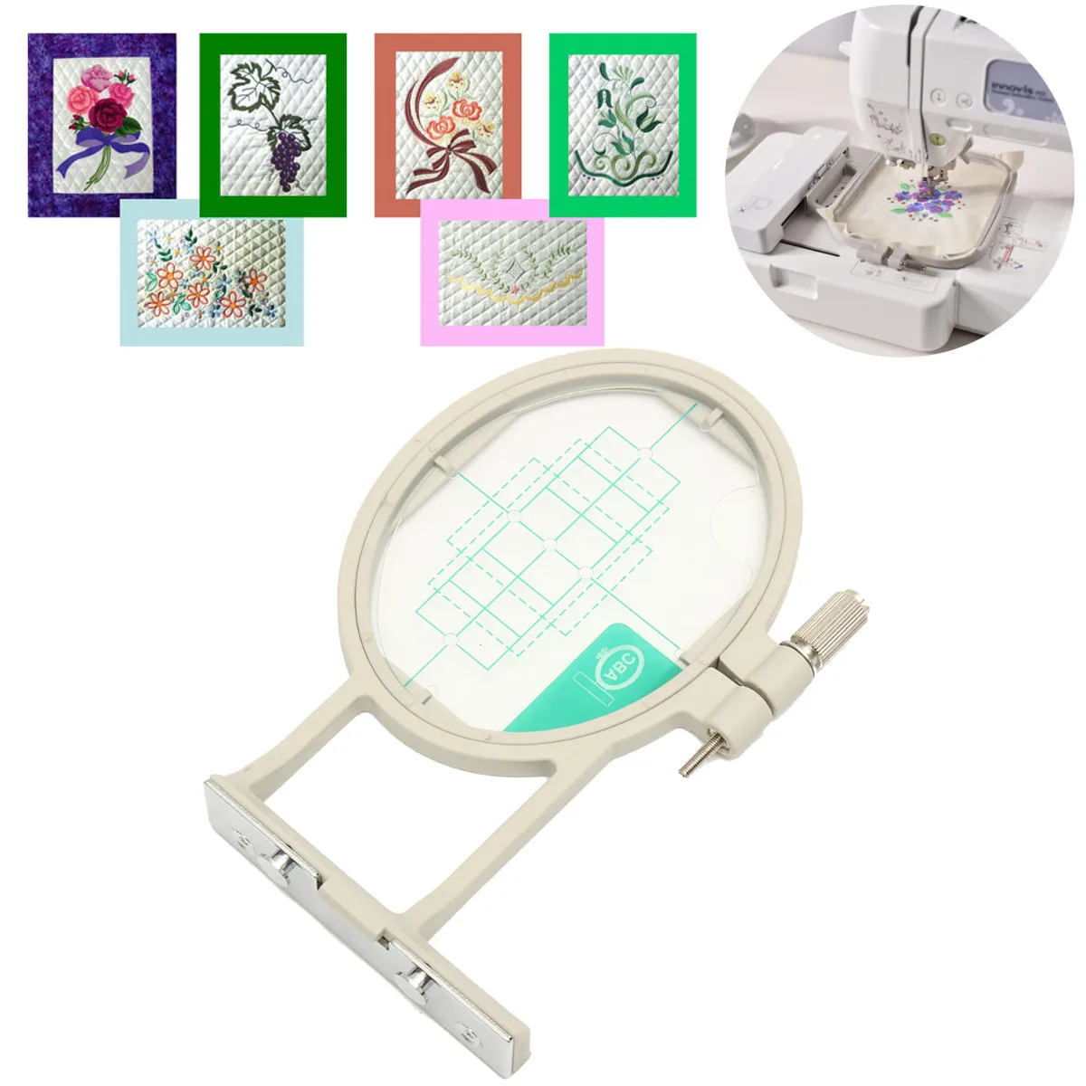 Sew Tech Embroidery Hoops for Brother Embroidery Machine Frames Set Innov-is SE270D, SE350,SE400,SE425, PE300S, PE400D Babylock
Sew Tech Embroidery Hoops for Brother Embroidery Machine Frames Set Innov-is SE270D, SE350,SE400,SE425, PE300S, PE400D Babylock