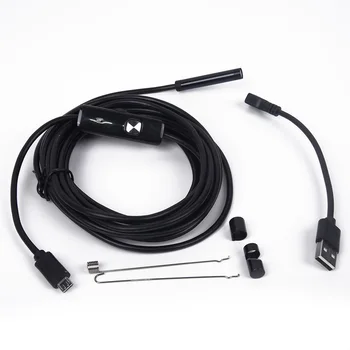 Mini USB Endoscope Pipe 5M 7mm Plumbing Drain Endoscope Sewer Waterproof Inspection Surveillance camera
Mini USB Endoscope Pipe 5M 7mm Plumbing Drain Endoscope Sewer Waterproof Inspection Surveillance camera