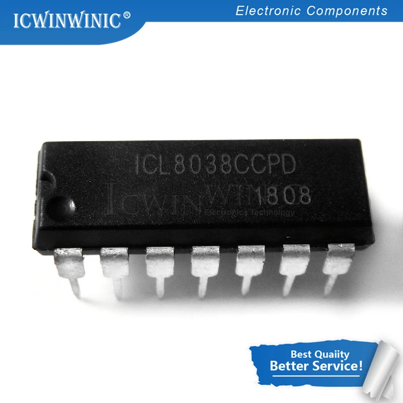 5 шт. ICL8038CCPD DIP14 ICL8038 DIP 8038CCPD DIP-14 | Электронные компоненты и принадлежности