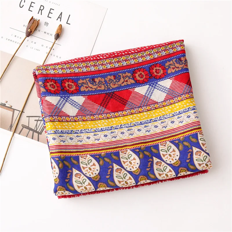 Haa546b02a0d64c7d868831d161fea41fU Spring Long Bohemian Head Scarf Haa546b02a0d64c7d868831d161fea41fU