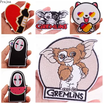 Prajna Red Heart Wine Patch Likee Cat Embroidered Patches For Clothes Stripes Gremlins GIZMO Iron On Patches Stickers On Clothes 
Prajna Red Heart Wine Patch Likee Cat Embroidered Patches For Clothes Stripes Gremlins GIZMO Iron On Patches Stickers On Clothes