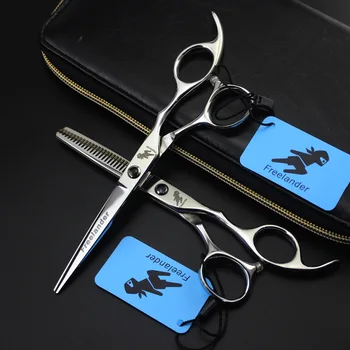 

6.0 Inch Professional Salon Cutting Scissors Japan 440C Barbers Hair Shears haircut Hairdressing Hair Clippers styling tools