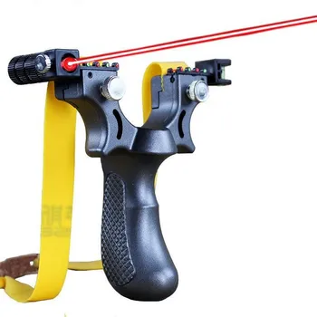 Infrared Aiming Slingshot with Flat Rubber Band Durable High Precision Aiming Slingshot for Outdoor Game Hunting Shooting Toy
Infrared Aiming Slingshot with Flat Rubber Band Durable High Precision Aiming Slingshot for Outdoor Game Hunting Shooting Toy