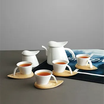Nordic Simplicity Coffee Cup Set Modern Bone china Tea cup Set Ceramic Teapot set Afternoon tea party drinkware high-grade gift
Nordic Simplicity Coffee Cup Set Modern Bone china Tea cup Set Ceramic Teapot set Afternoon tea party drinkware high-grade gift