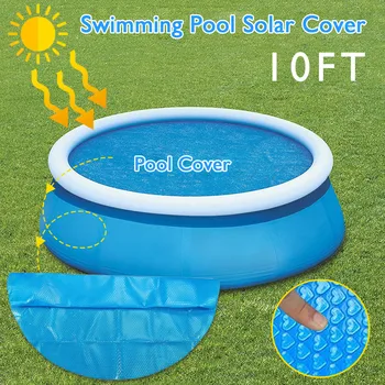 10ft Round Pool Solar Cover Rainproof Dust Covers Protection Cloth Protector for Inflatable Swimming Pool Above Ground Pool
10ft Round Pool Solar Cover Rainproof Dust Covers Protection Cloth Protector for Inflatable Swimming Pool Above Ground Pool
