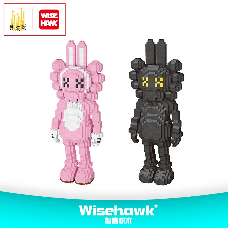 Wise hawk 2584-5 Hong Kong KAWS Popular Brand Cowes Large Size-Educational DIY Small Particles of Diamond Micro
Wise hawk 2584-5 Hong Kong KAWS Popular Brand Cowes Large Size-Educational DIY Small Particles of Diamond Micro