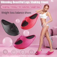 

Women's Beautiful Leg Shaping Shoes Yoga Fitness Balance Massage Slippers Leg Stretching Buttocks Platform Fitness Shoes