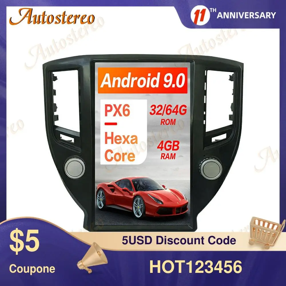 6-ядерный Автомобильный GPS-навигатор в стиле Tesla Android 9,0 для TOYOTA CROWN 14th 2015-2019 стерео головное устройство мультимедийный плеер авторадио
6-ядерный Автомобильный GPS-навигатор в стиле Tesla Android 9,0 для TOYOTA CROWN 14th 2015-2019 стерео головное устройство мультимедийный плеер авторадио