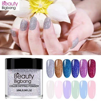 Beautybigbang 10ml Nail Art Glitter Unhas Nail Powder Ongle Gradient Holographic Chrome Pigment Dipping Powder for Nail Polish
Beautybigbang 10ml Nail Art Glitter Unhas Nail Powder Ongle Gradient Holographic Chrome Pigment Dipping Powder for Nail Polish