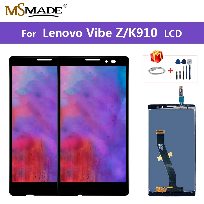 Vibe Z Display For Lenovo Vibe Z2 LCD Touch Screen Display Digitizer For Lenovo Vibe Z K910 MINI LCD Display Assembly Parts
Vibe Z Display For Lenovo Vibe Z2 LCD Touch Screen Display Digitizer For Lenovo Vibe Z K910 MINI LCD Display Assembly Parts