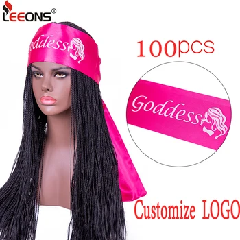 Leeons Custom Logo 100Pcs Satin Edge Laying Scarf Wrap 140Cm Satin Edge Scarves For Wigs Long Wig Grip Headband White Black Pink
Leeons Custom Logo 100Pcs Satin Edge Laying Scarf Wrap 140Cm Satin Edge Scarves For Wigs Long Wig Grip Headband White Black Pink