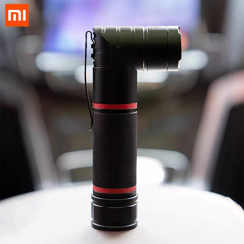 New Xiaomi Ultraviolet Multifunction Flashlight Portable Mini Strong Light Dual-Speed LED Range 65m IPX4 Waterproof 180°Rotation
New Xiaomi Ultraviolet Multifunction Flashlight Portable Mini Strong Light Dual-Speed LED Range 65m IPX4 Waterproof 180°Rotation