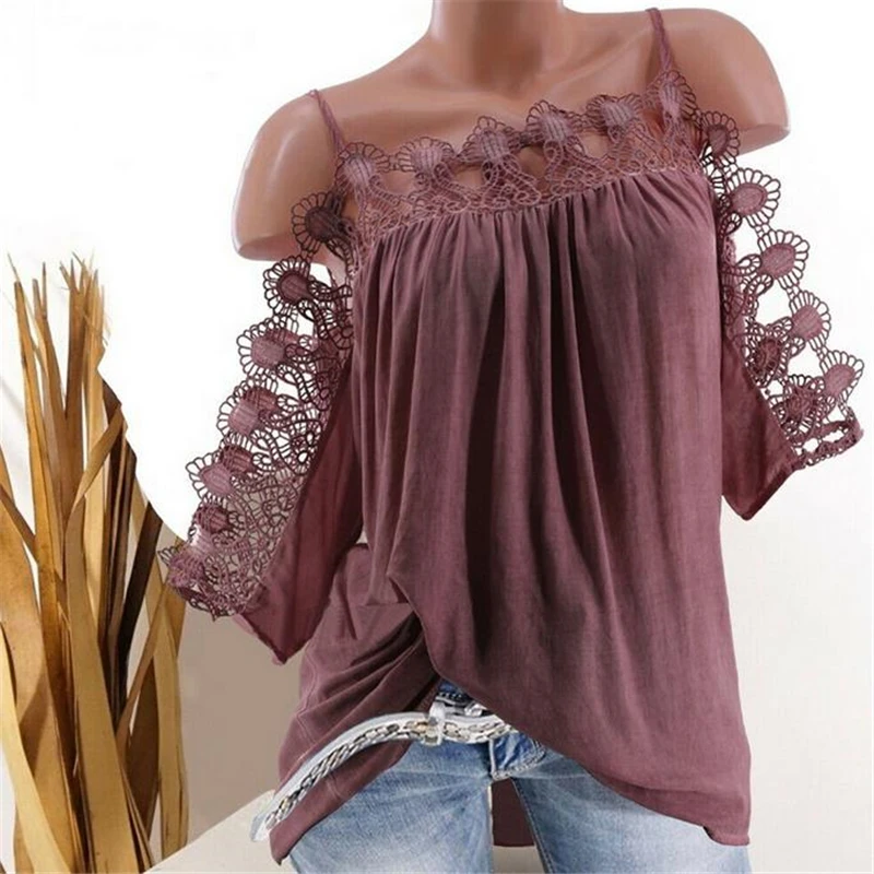 Plus Size Blouse Fashion Womens Tops And Blouses Cold Shoulder Tee Shirt Loose Casual Tunic Tops Blouse Ladies Blouses Shirt
Plus Size Blouse Fashion Womens Tops And Blouses Cold Shoulder Tee Shirt Loose Casual Tunic Tops Blouse Ladies Blouses Shirt