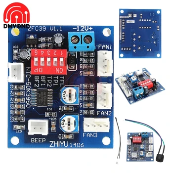 DC 12V 4 Wire High-Temp Fan Temperature Control Speed Controller CPU Module Temperature Alarm PWM PC CPU Thermostat Thermistor
DC 12V 4 Wire High-Temp Fan Temperature Control Speed Controller CPU Module Temperature Alarm PWM PC CPU Thermostat Thermistor