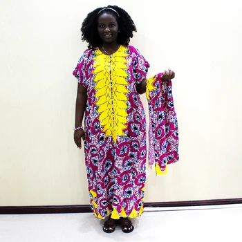 2019 New Fashion African Dashiki Casual Short Sleeve Print Long Dress For Ladies
2019 New Fashion African Dashiki Casual Short Sleeve Print Long Dress For Ladies