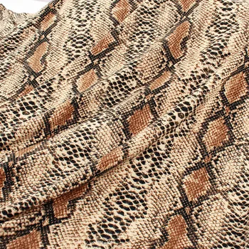 Snake Printed Soft Spandex Fabric Stretchy Leotard Sportwear Making Material Sold By Yard
Snake Printed Soft Spandex Fabric Stretchy Leotard Sportwear Making Material Sold By Yard