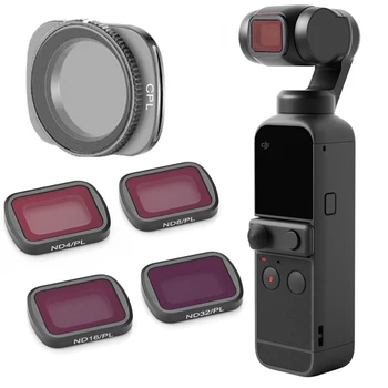 CPL ND4/8/16/32-PL Filter for DJI Osmo Pocket 2 NDPL Filter Set Lens Cover for Osmo Pocket 2 Gimbal Camera Accesories
CPL ND4/8/16/32-PL Filter for DJI Osmo Pocket 2 NDPL Filter Set Lens Cover for Osmo Pocket 2 Gimbal Camera Accesories