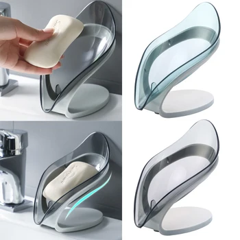 2020 Leaf Shape Soap Box Bathroom Soap Holder Creative Bathroom Kitchen Dish Storage Non-slip Drain Soap Storage Case Container
2020 Leaf Shape Soap Box Bathroom Soap Holder Creative Bathroom Kitchen Dish Storage Non-slip Drain Soap Storage Case Container
