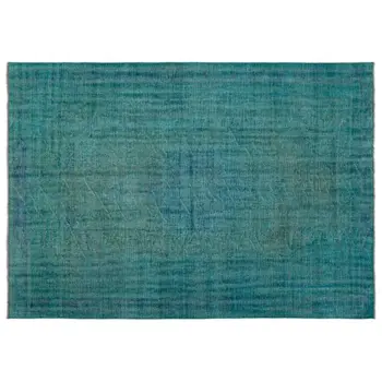 Handmade Turquoise Vintage Overdyed Turkish Area Rug 197x284 Cm-6'6''X9'4''
Handmade Turquoise Vintage Overdyed Turkish Area Rug 197x284 Cm-6'6''X9'4''